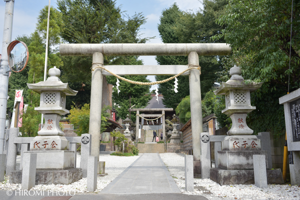 諏訪神社にて七五三の出張撮影
